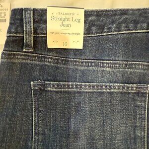 Talbots Straight Leg Jeans - 16